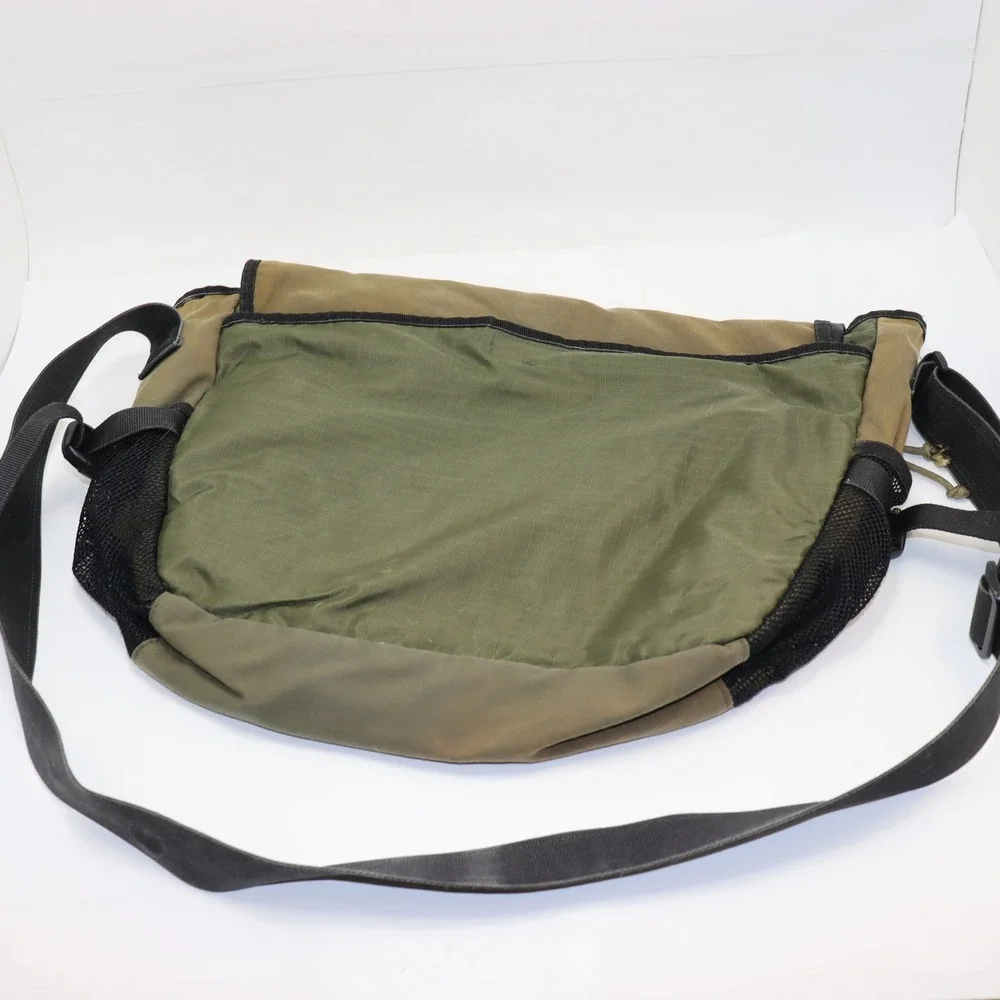 Vintage Gap Messenger Bag Large Green Unisex Tactical Gorpcore Satchel
